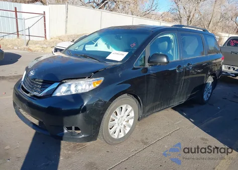 2014 Toyota Sienna Le 7 Passenger из США, поврежденный, VIN 5TDJK3DC3ES088342